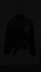 Glossy Cropped Utility Jacket - Leah Partow