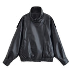 Asymmetric Zip Bomber Jacket - Leah Partow