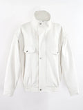 Oversized Faux Leather Utility Jacket - Leah Partow