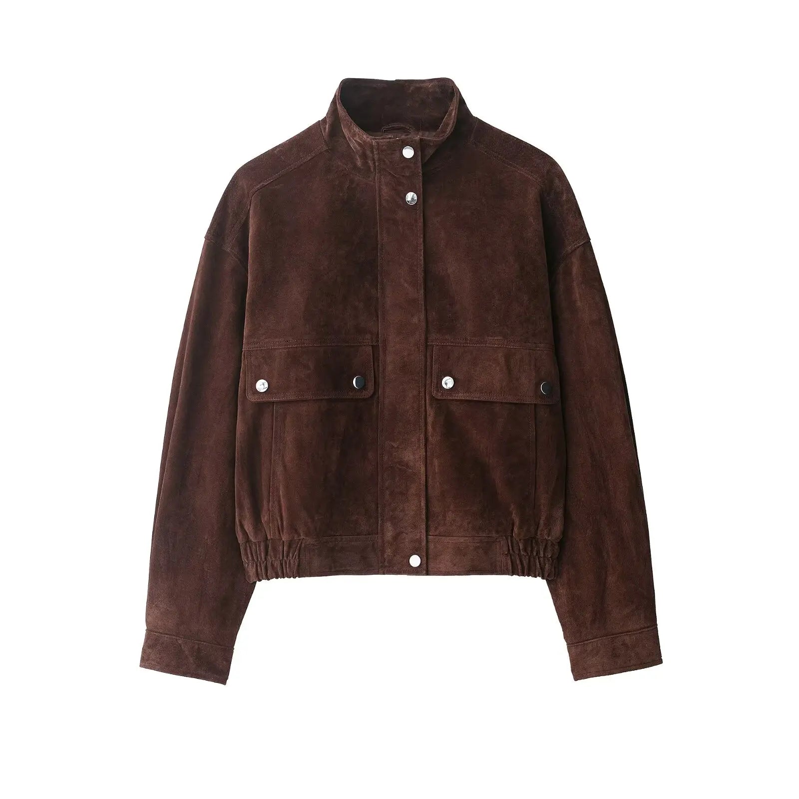 Cropped Utility Bomber Jacket - Leah Partow