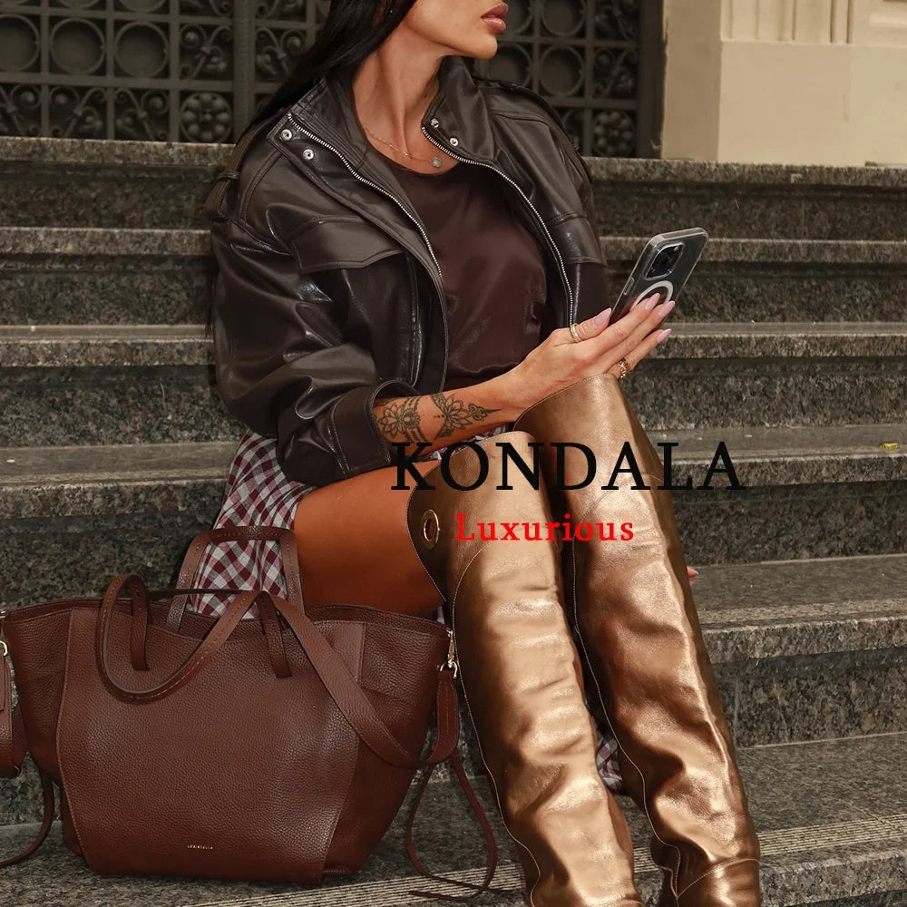 Cropped Utility Bomber Jacket - Leah Partow